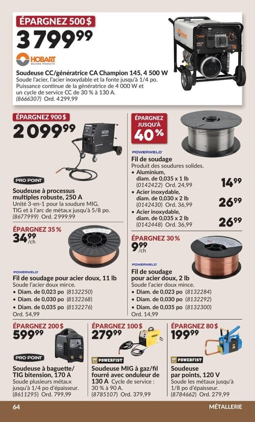 Circulaire Princess Auto - Page 71