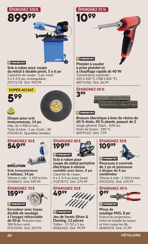 Circulaire Princess Auto - Page 73