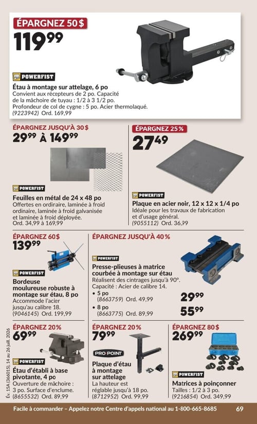 Circulaire Princess Auto - Page 76