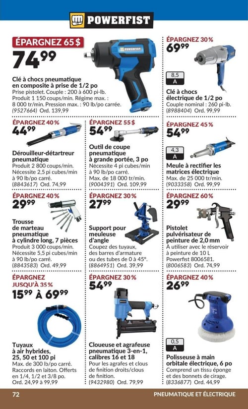 Circulaire Princess Auto - Page 79