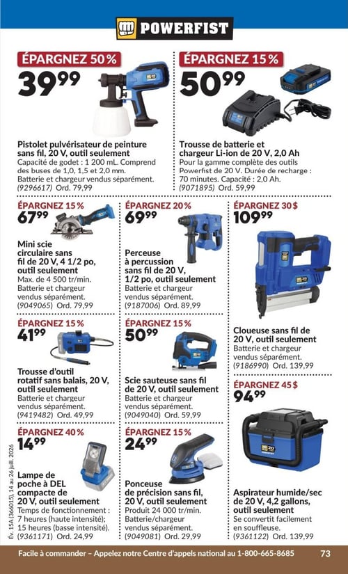 Circulaire Princess Auto - Page 80