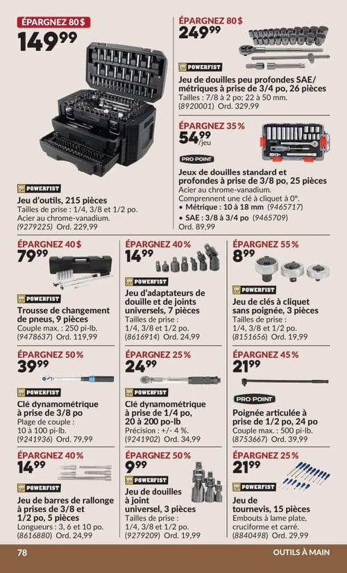 Circulaire Princess Auto - Page 86