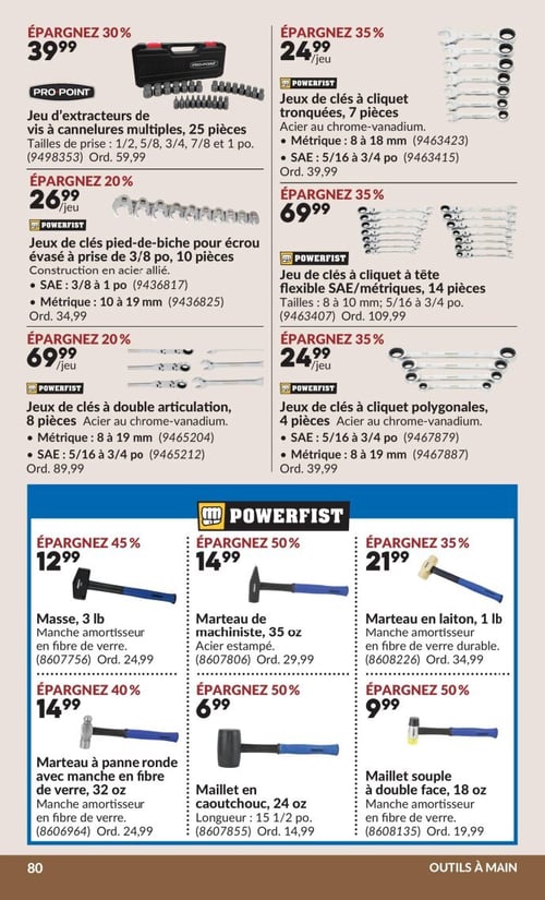 Circulaire Princess Auto - Page 88
