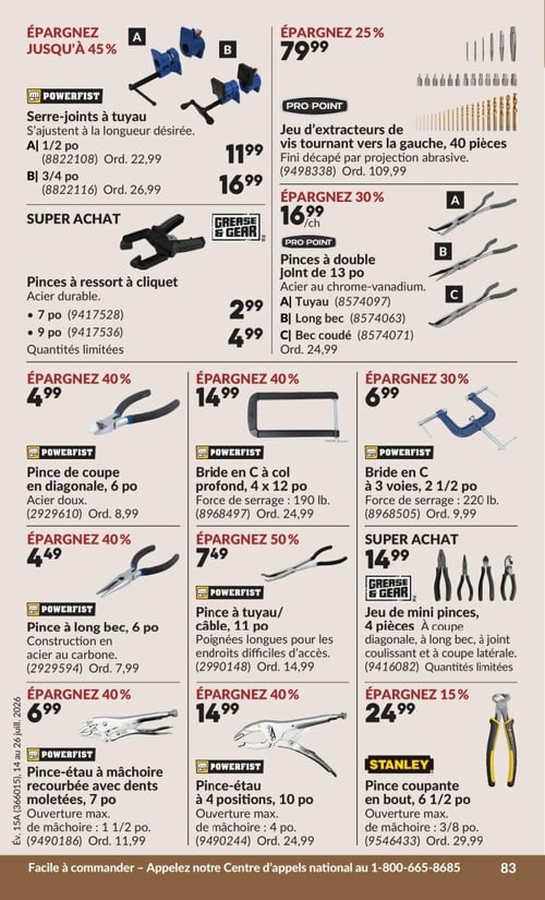 Circulaire Princess Auto - Page 91