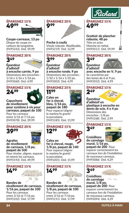 Circulaire Princess Auto - Page 92