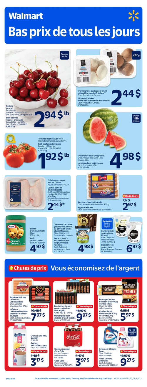 Circulaire Walmart - Page 1