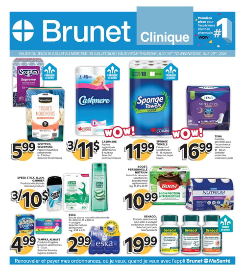 Circulaire Brunet - Clinique - Page 1