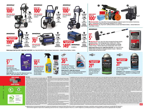 Circulaire Canadian Tire - Page 31