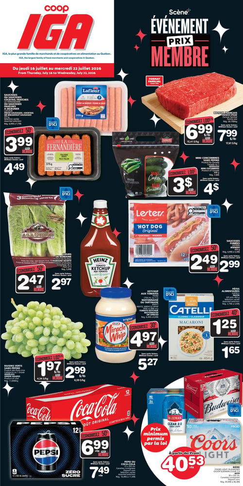 Circulaire IGA Coop - Îles de la Madeleine - Page 1