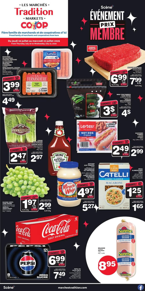 Circulaire Les Marchés Tradition - Nouveau-Brunswick - Page 1