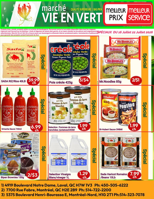 Circulaire Marché Vie en Vert - Page 3