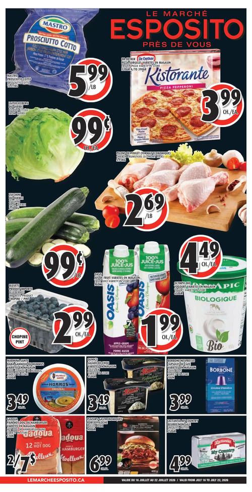 Circulaire Le Marché Esposito - Page 1
