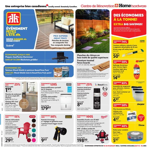 Circulaire Home Hardware - Centre de Rénovation - Page 1