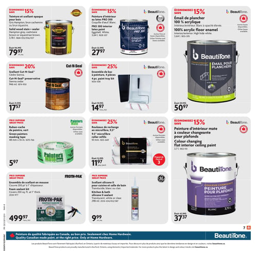 Circulaire Home Hardware - Centre de Rénovation - Page 14