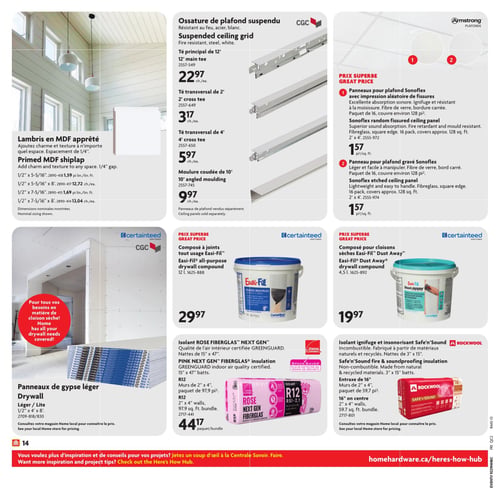 Circulaire Home Hardware - Centre de Rénovation - Page 26