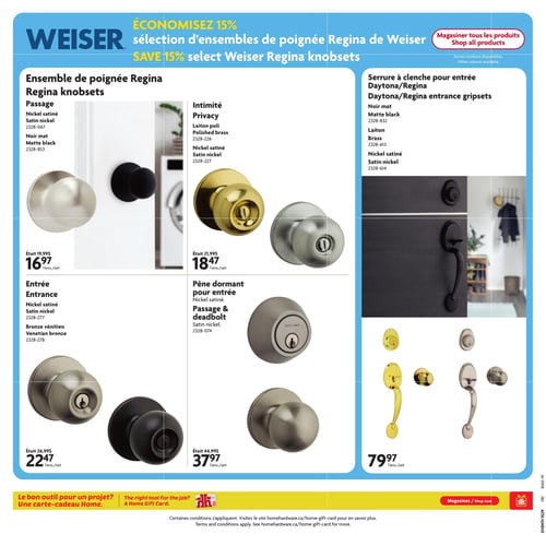 Circulaire Home Hardware - Centre de Rénovation - Page 28