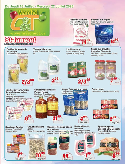 Circulaire Marché C & T - St-Laurent - Page 1