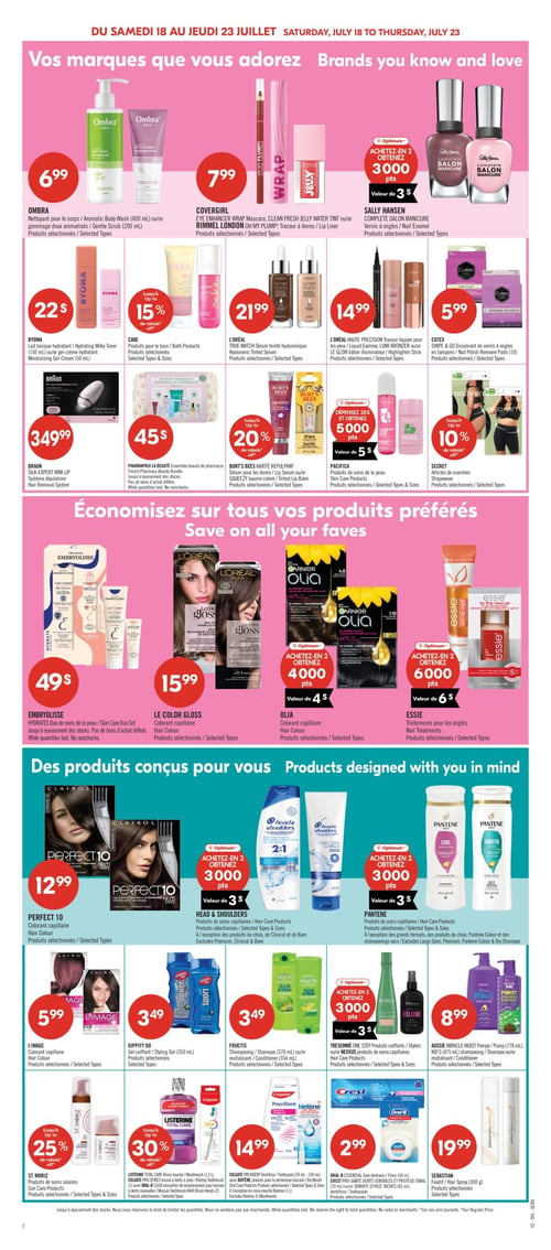 Circulaire Pharmaprix - Page 19