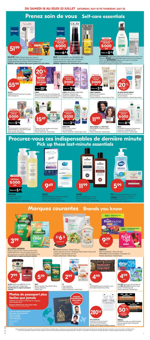 Circulaire Pharmaprix - Page 20