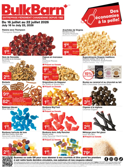 Circulaire Bulk Barn - Page 1