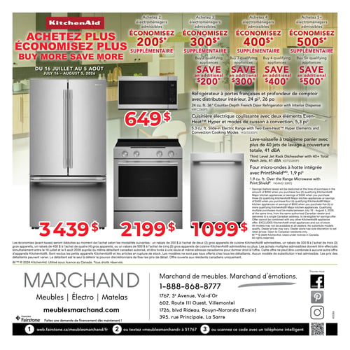 Circulaire Meubles Marchand - Électroménagers - Page 4