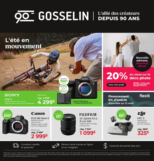 Circulaire Gosselin Photo - Page 1