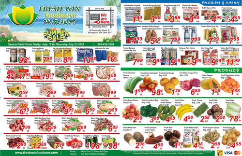 Circulaire Freshwin Foodmart - Page 1
