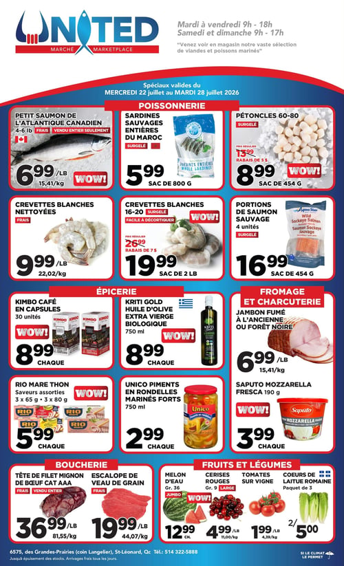 Circulaire United Supermarché - Page 1