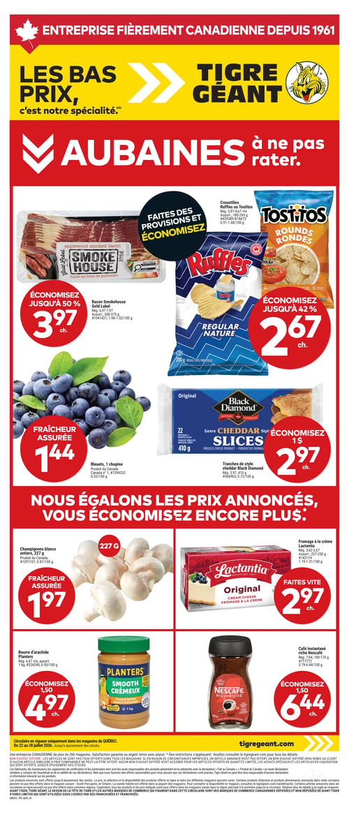 Circulaire Tigre Géant - Page 1