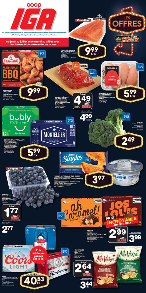 Circulaire IGA Coop - Îles de la Madeleine - Page 1