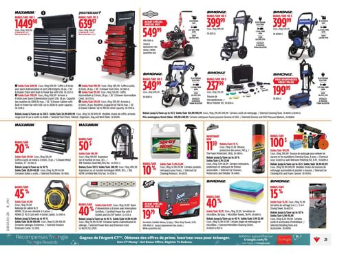 Circulaire Canadian Tire - Page 29