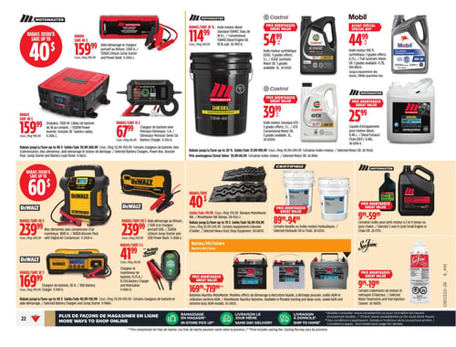 Circulaire Canadian Tire - Page 30
