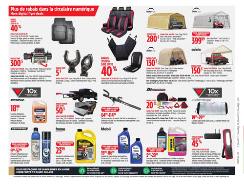 Circulaire Canadian Tire - Page 31