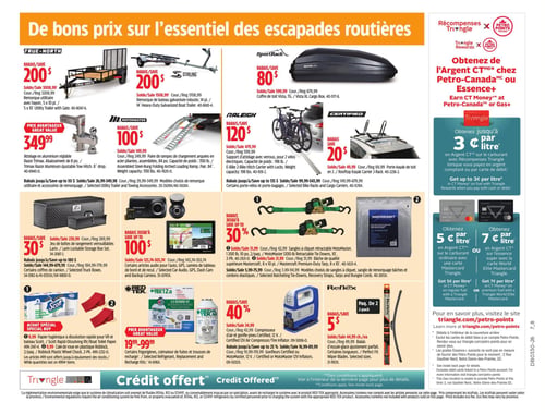 Circulaire Canadian Tire - Page 34