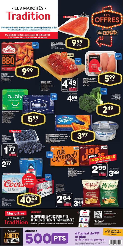 Circulaire Les Marchés Tradition - Page 1