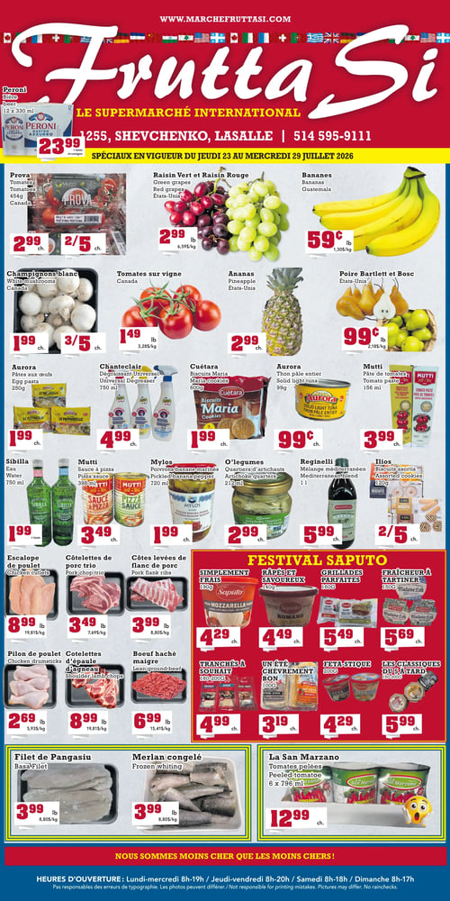 Circulaire Marché Frutta Si - Page 1