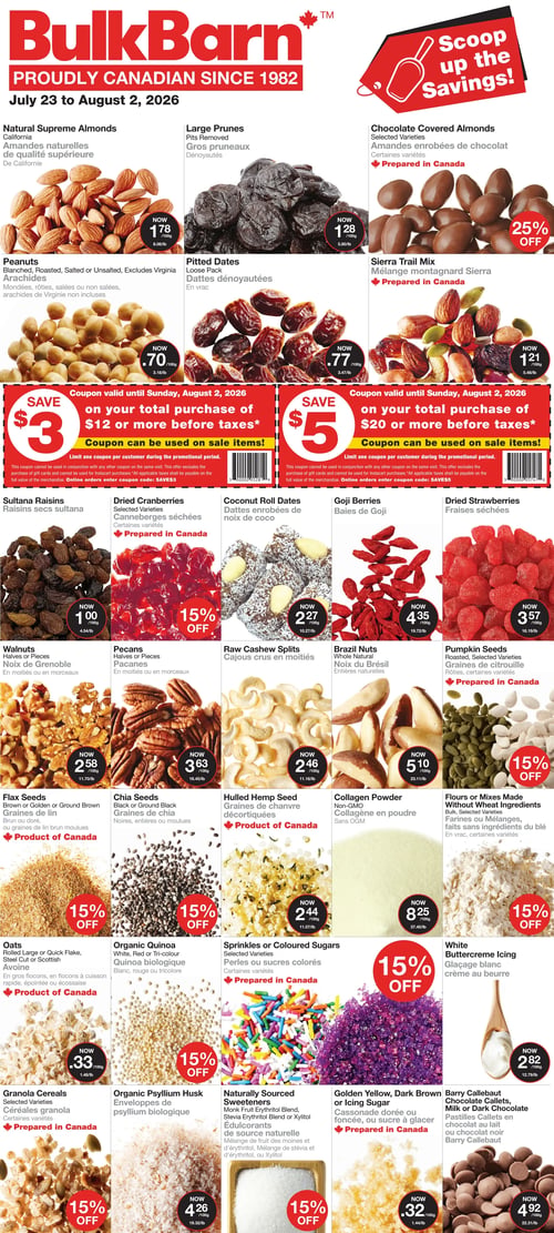 Circulaire Bulk Barn - Page 1