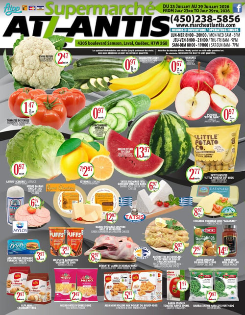 Circulaire Supermarché Atlantis - Page 1