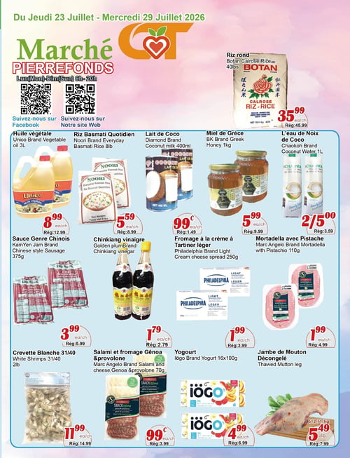 Circulaire Marché C & T - Pierrefonds - Page 1