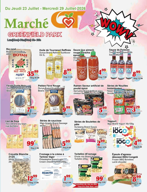Circulaire Marché C & T - Greenfield Park - Page 1