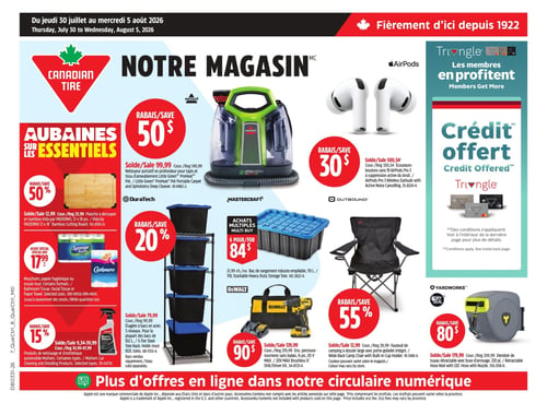 Circulaire Canadian Tire - Page 1