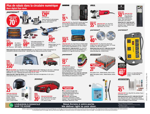 Circulaire Canadian Tire - Page 25