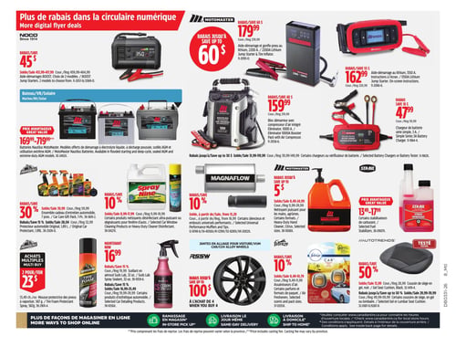 Circulaire Canadian Tire - Page 30