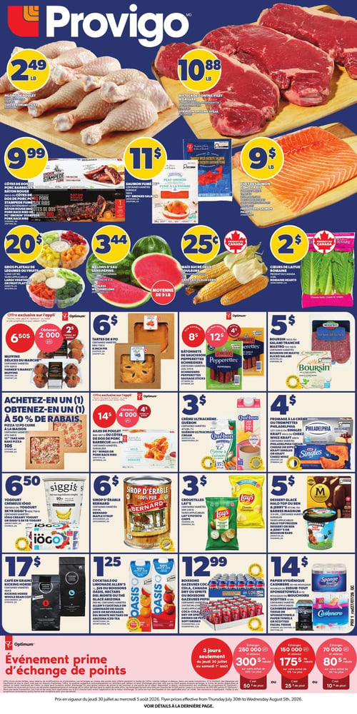 Circulaire Provigo - Page 1