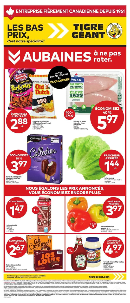 Circulaire Tigre Géant - Page 1