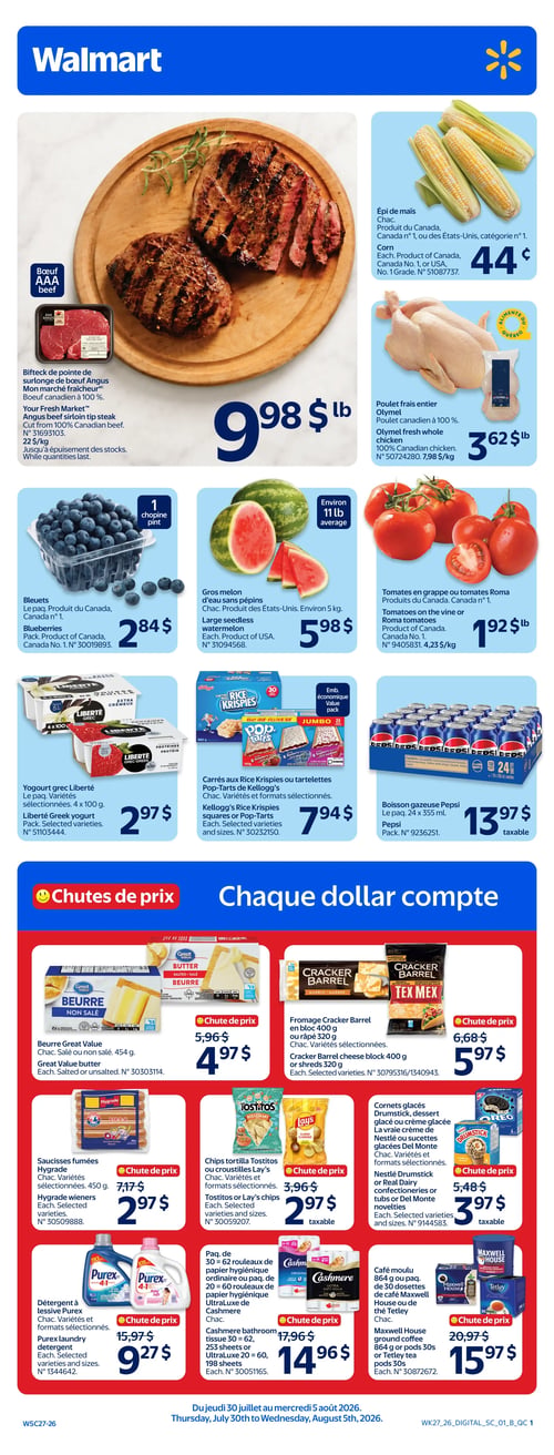 Circulaire Walmart - Page 1
