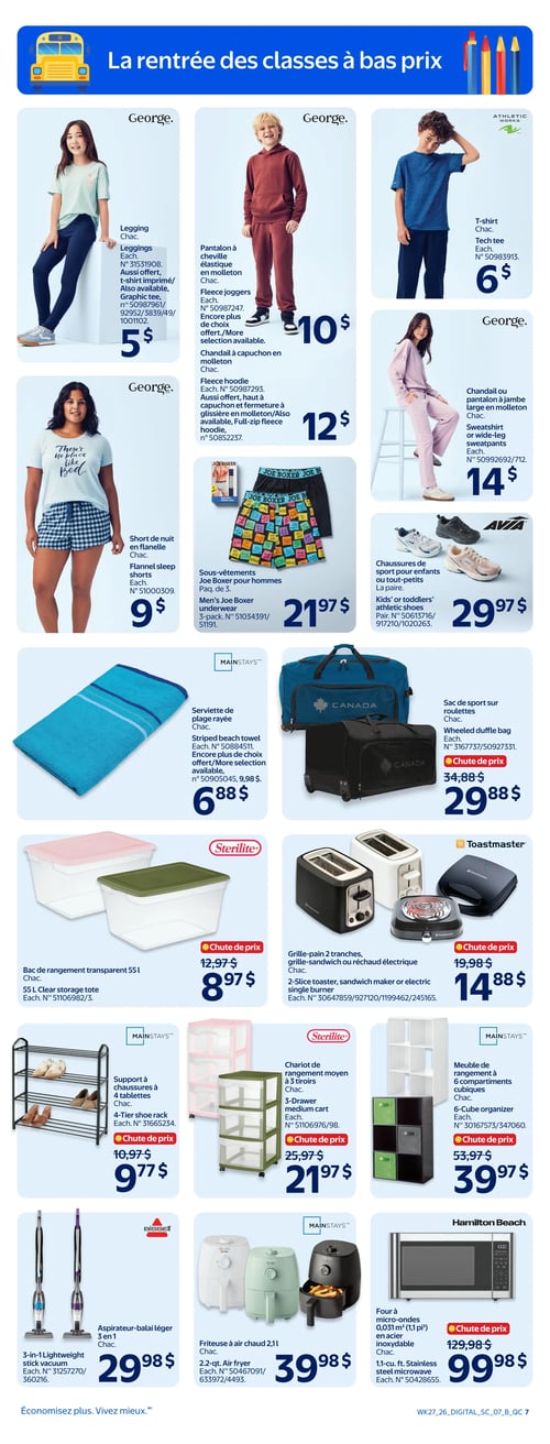 Circulaire Walmart - Page 7