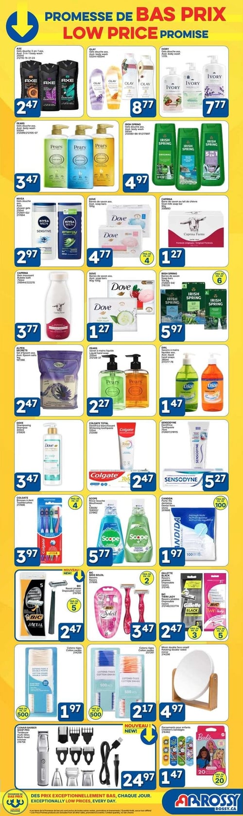 Circulaire Rossy - Promesse de bas Prix - Page 12