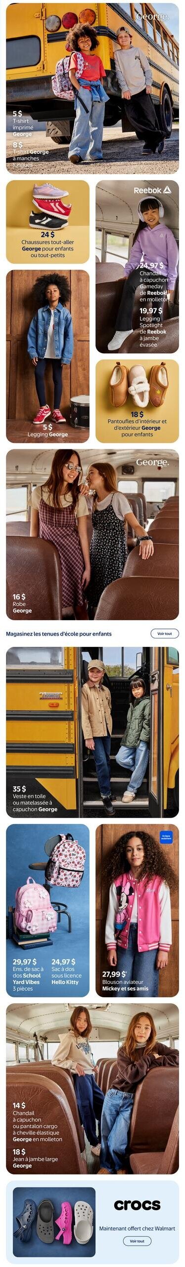 Circulaire Walmart - Spécial Rentrée Scolaire - Page 2