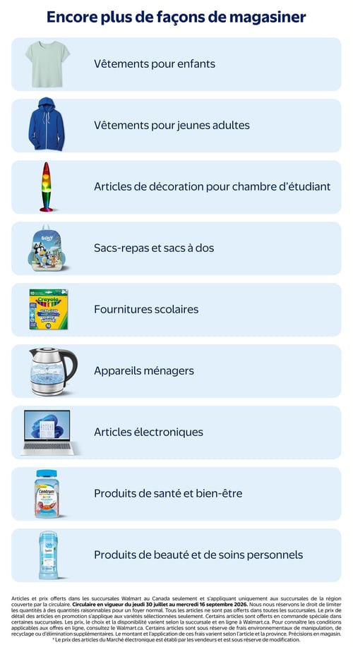 Circulaire Walmart - Spécial Rentrée Scolaire - Page 21